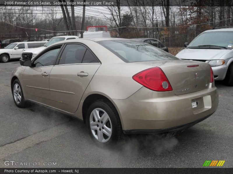 Sedona Beige Metallic / Light Taupe 2006 Pontiac G6 V6 Sedan
