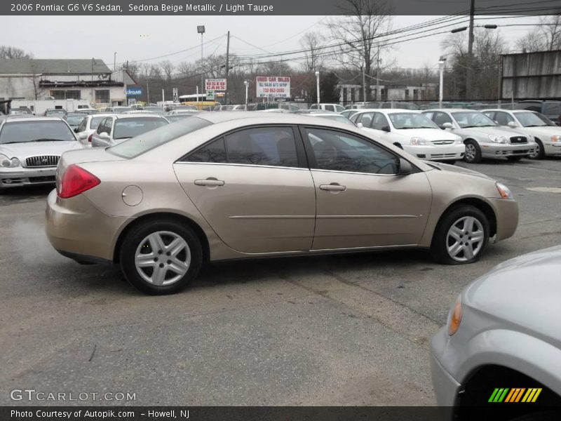 Sedona Beige Metallic / Light Taupe 2006 Pontiac G6 V6 Sedan
