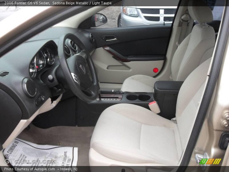 Sedona Beige Metallic / Light Taupe 2006 Pontiac G6 V6 Sedan