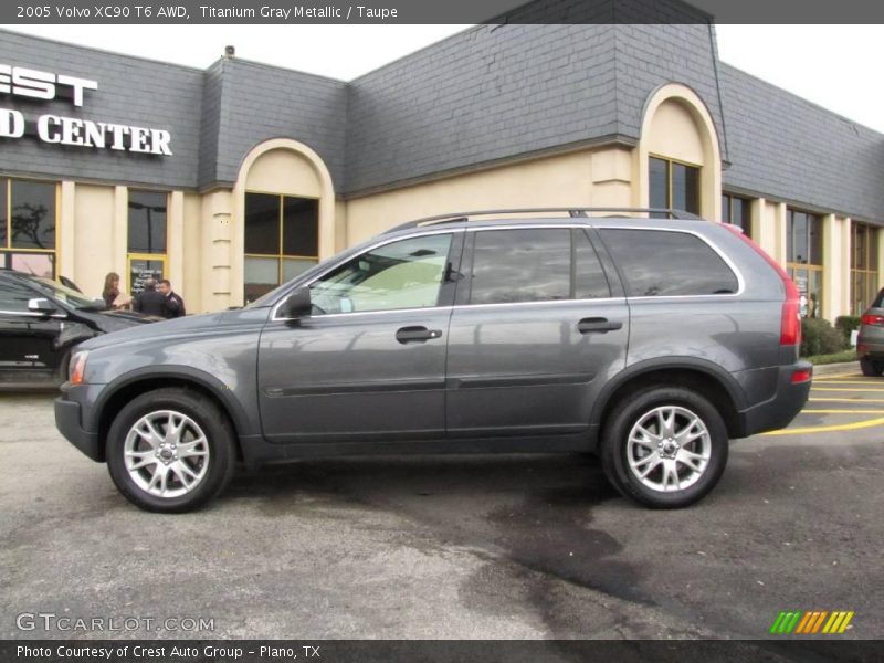 Titanium Gray Metallic / Taupe 2005 Volvo XC90 T6 AWD