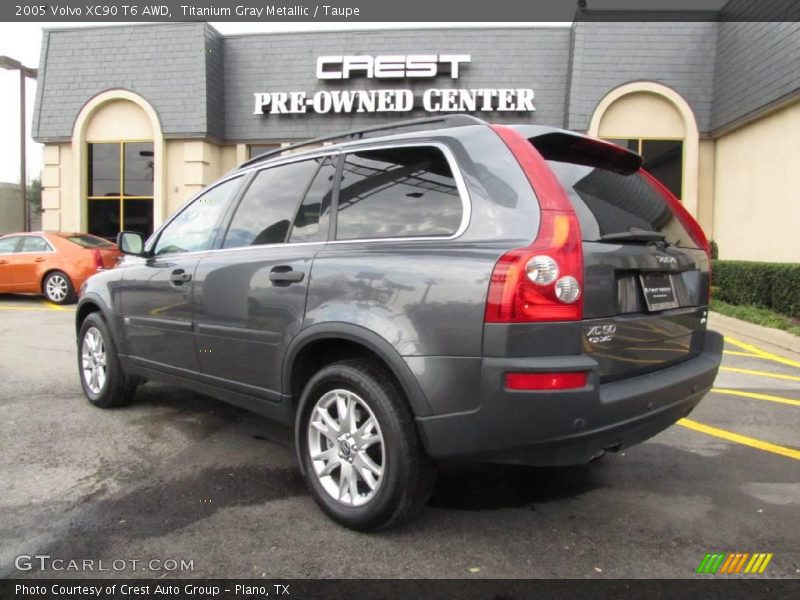 Titanium Gray Metallic / Taupe 2005 Volvo XC90 T6 AWD