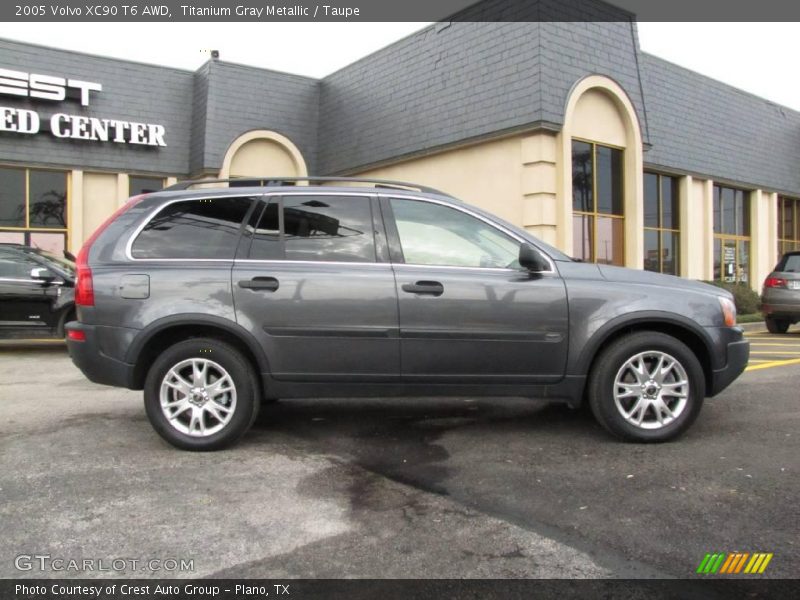 Titanium Gray Metallic / Taupe 2005 Volvo XC90 T6 AWD