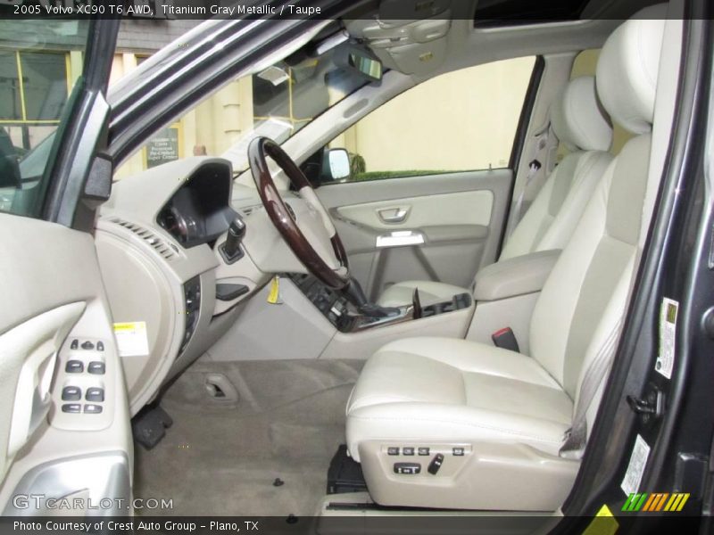 Titanium Gray Metallic / Taupe 2005 Volvo XC90 T6 AWD