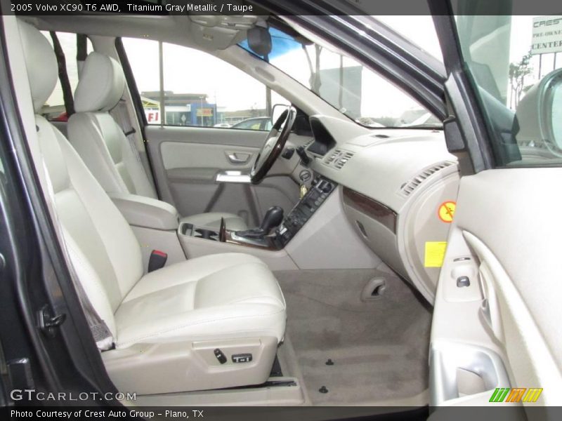 Titanium Gray Metallic / Taupe 2005 Volvo XC90 T6 AWD