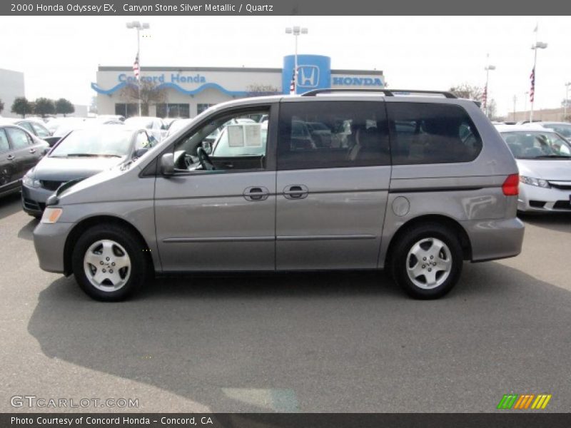 Canyon Stone Silver Metallic / Quartz 2000 Honda Odyssey EX