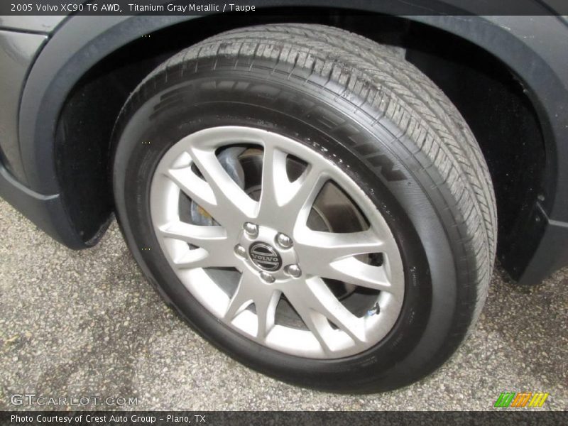 Titanium Gray Metallic / Taupe 2005 Volvo XC90 T6 AWD