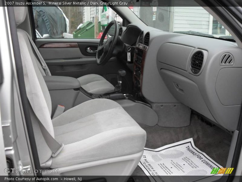 Mineral Silver Metallic / Dark Gray/Light Gray 2007 Isuzu Ascender S