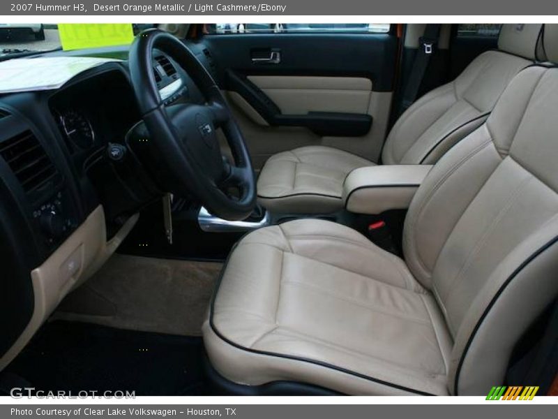 Desert Orange Metallic / Light Cashmere/Ebony 2007 Hummer H3