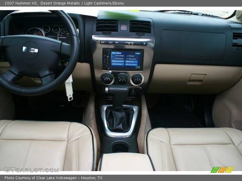 Desert Orange Metallic / Light Cashmere/Ebony 2007 Hummer H3