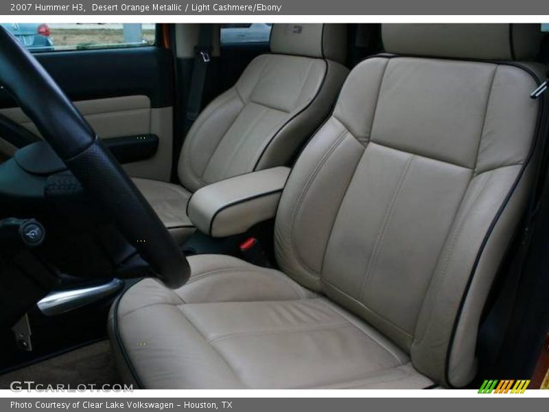 Desert Orange Metallic / Light Cashmere/Ebony 2007 Hummer H3