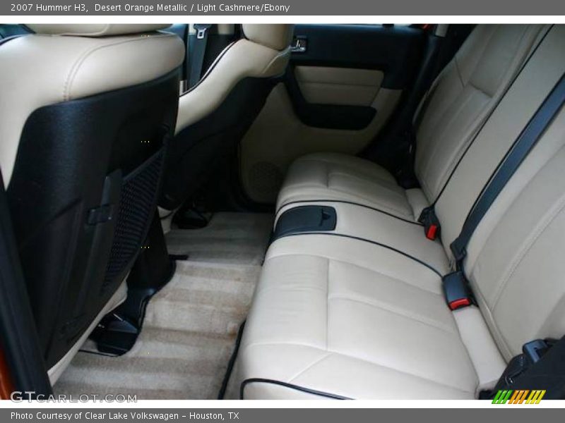 Desert Orange Metallic / Light Cashmere/Ebony 2007 Hummer H3