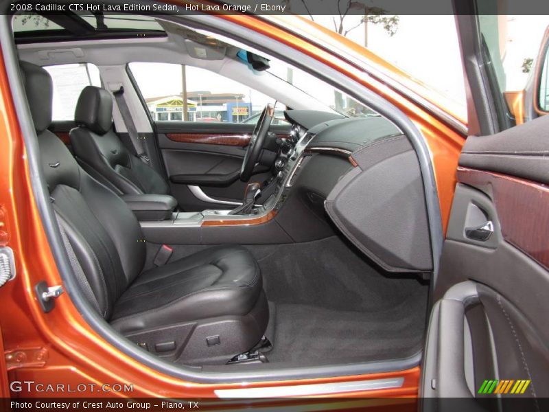 Hot Lava Orange / Ebony 2008 Cadillac CTS Hot Lava Edition Sedan