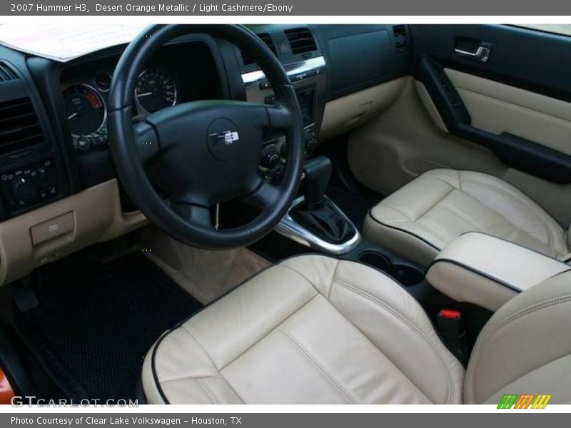 Desert Orange Metallic / Light Cashmere/Ebony 2007 Hummer H3