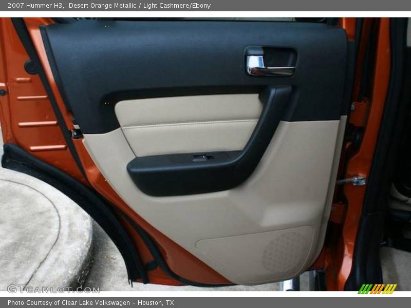 Desert Orange Metallic / Light Cashmere/Ebony 2007 Hummer H3