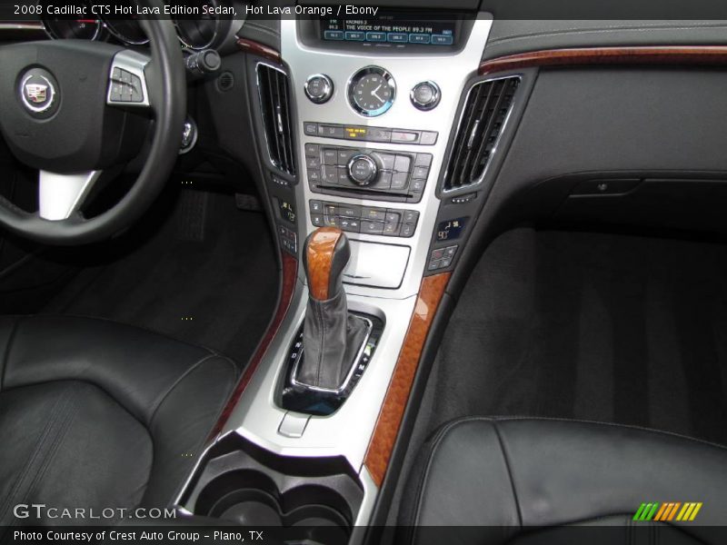 Hot Lava Orange / Ebony 2008 Cadillac CTS Hot Lava Edition Sedan