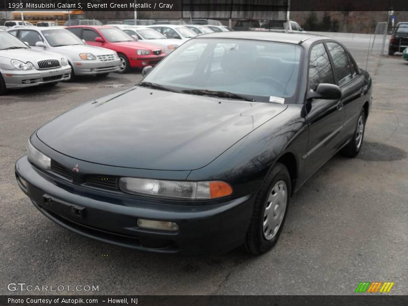 Everett Green Metallic / Gray 1995 Mitsubishi Galant S