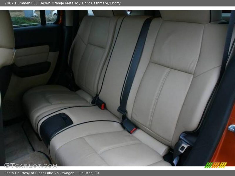 Desert Orange Metallic / Light Cashmere/Ebony 2007 Hummer H3