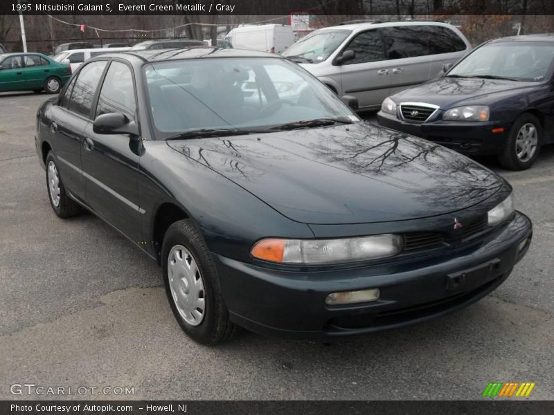 Everett Green Metallic / Gray 1995 Mitsubishi Galant S