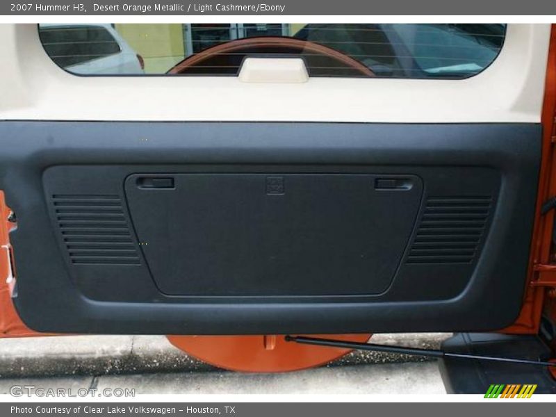 Desert Orange Metallic / Light Cashmere/Ebony 2007 Hummer H3