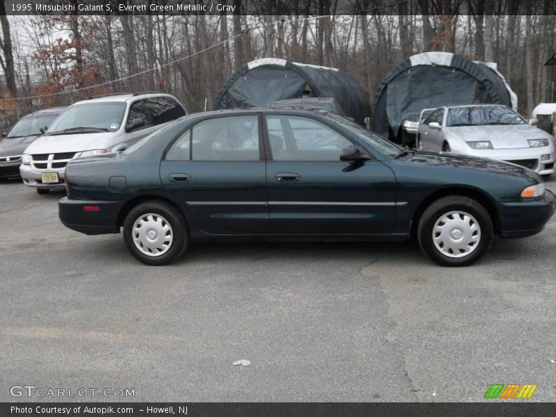 Everett Green Metallic / Gray 1995 Mitsubishi Galant S