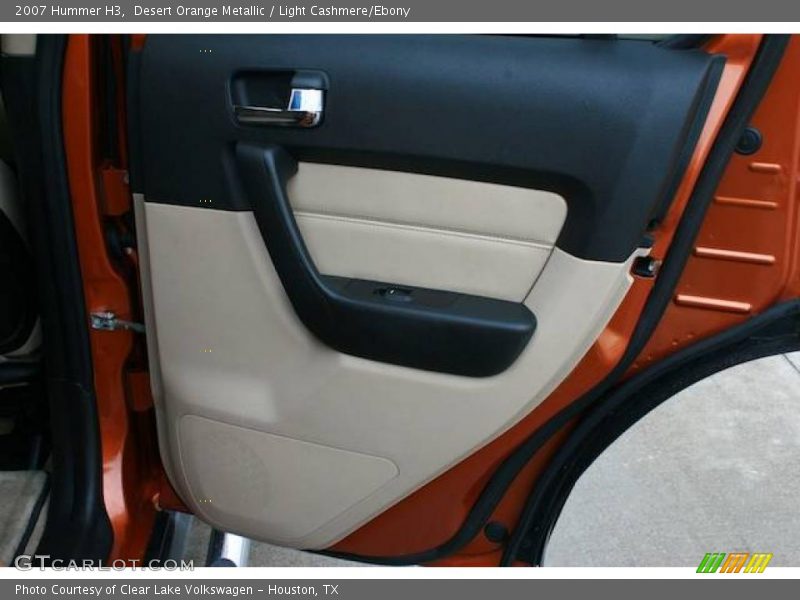Desert Orange Metallic / Light Cashmere/Ebony 2007 Hummer H3