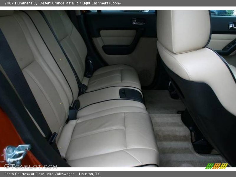 Desert Orange Metallic / Light Cashmere/Ebony 2007 Hummer H3