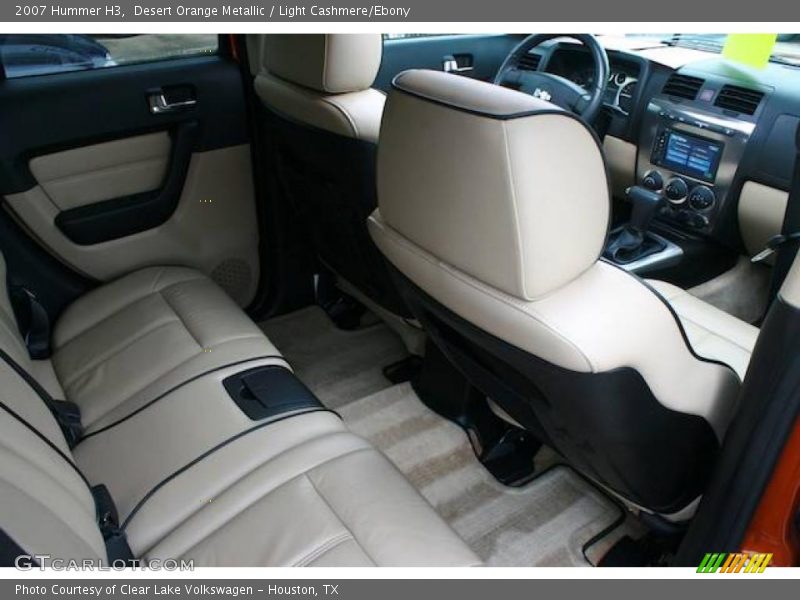 Desert Orange Metallic / Light Cashmere/Ebony 2007 Hummer H3
