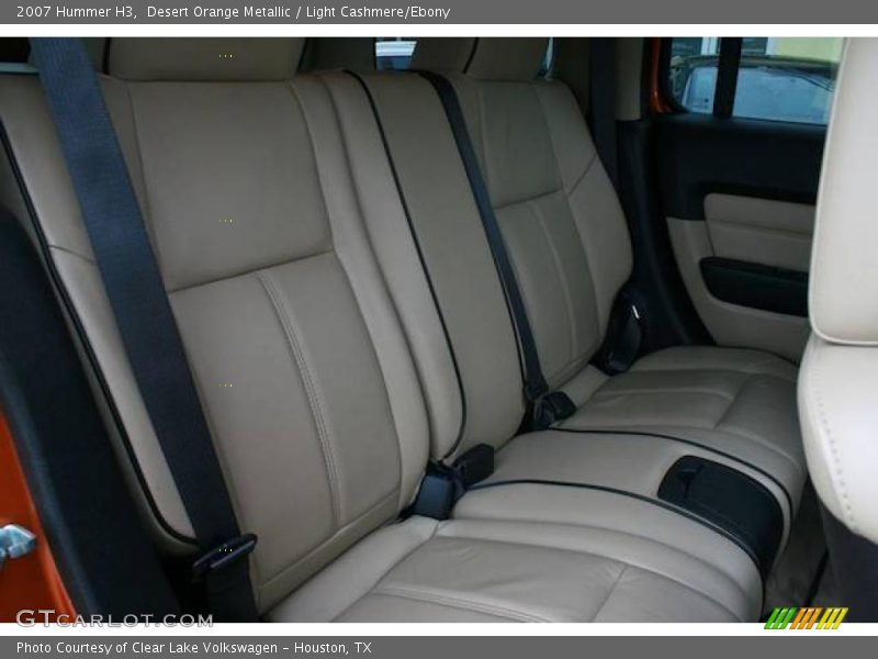 Desert Orange Metallic / Light Cashmere/Ebony 2007 Hummer H3
