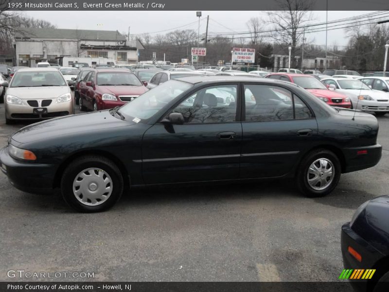 Everett Green Metallic / Gray 1995 Mitsubishi Galant S