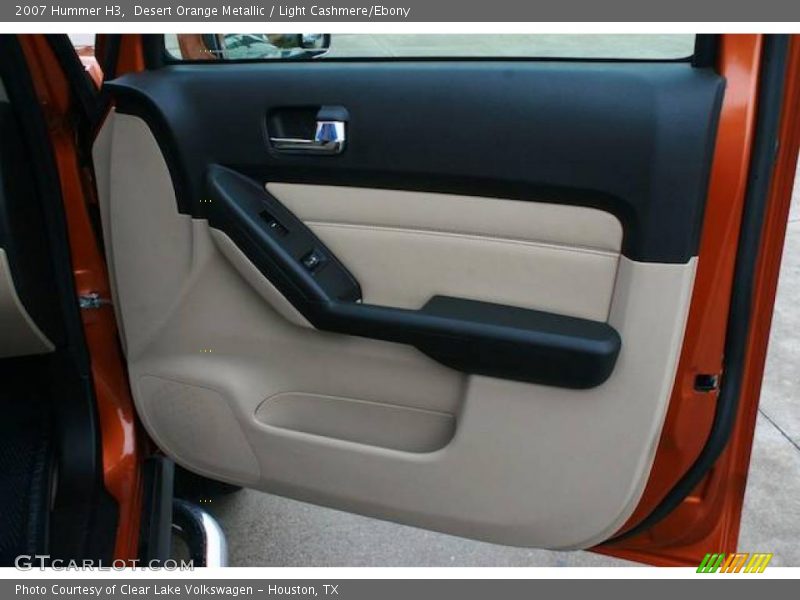 Desert Orange Metallic / Light Cashmere/Ebony 2007 Hummer H3