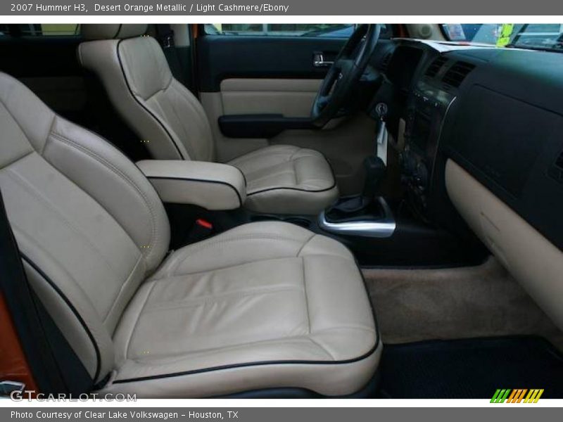 Desert Orange Metallic / Light Cashmere/Ebony 2007 Hummer H3