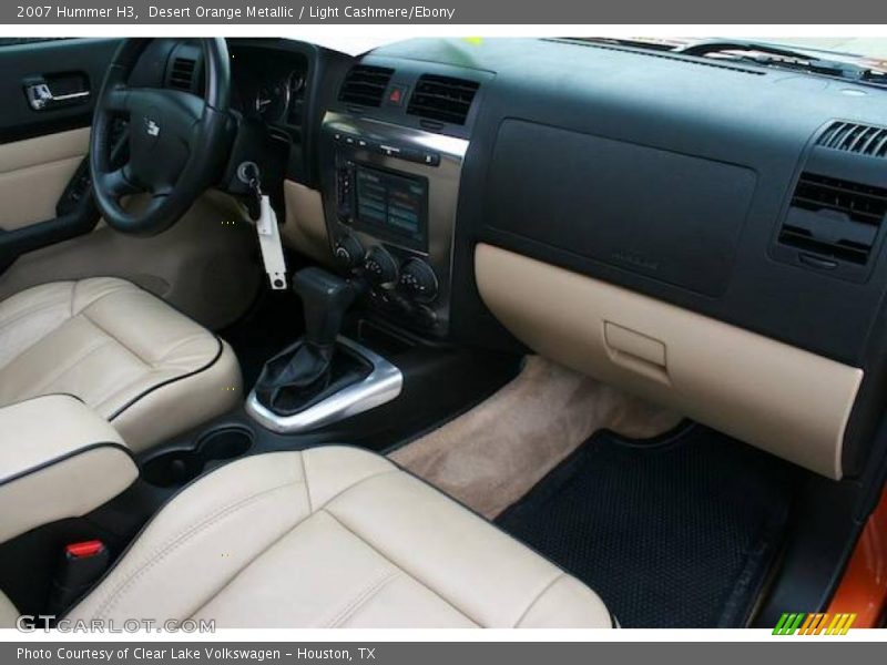 Desert Orange Metallic / Light Cashmere/Ebony 2007 Hummer H3