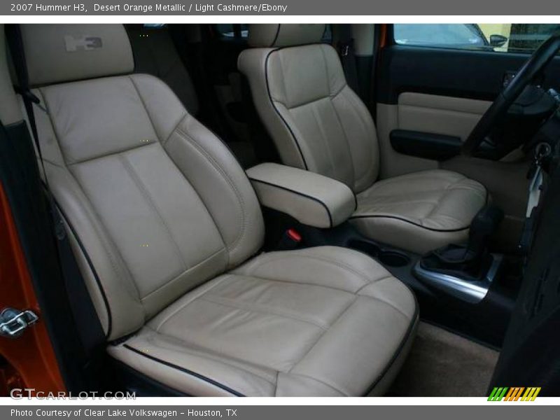 Desert Orange Metallic / Light Cashmere/Ebony 2007 Hummer H3