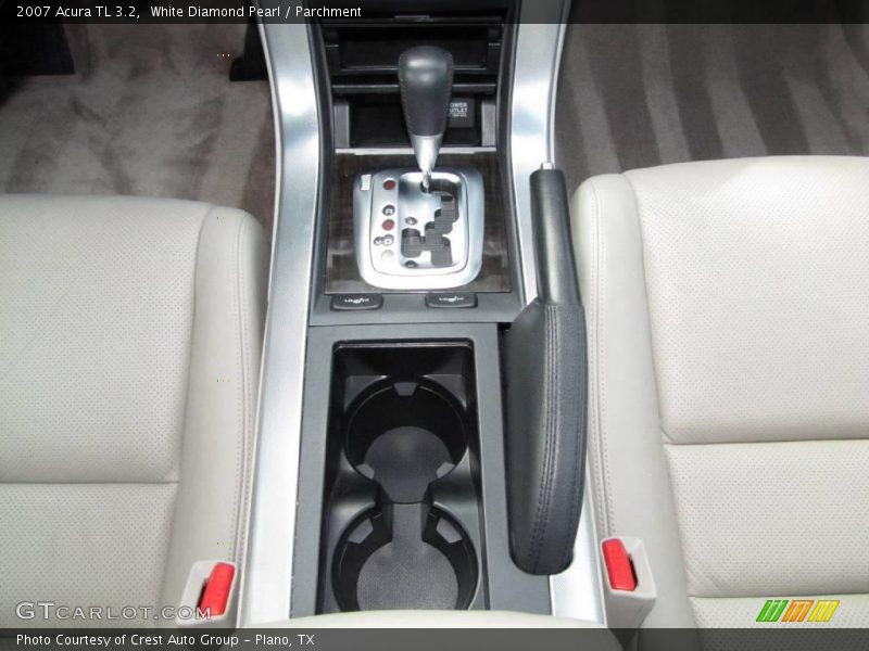 White Diamond Pearl / Parchment 2007 Acura TL 3.2
