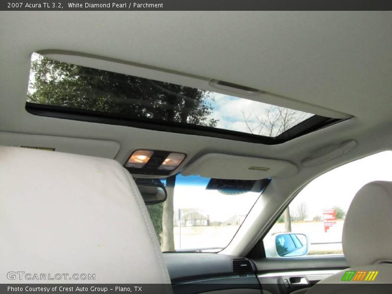 White Diamond Pearl / Parchment 2007 Acura TL 3.2
