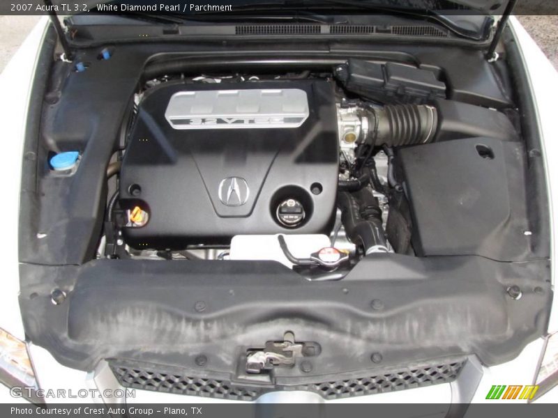 White Diamond Pearl / Parchment 2007 Acura TL 3.2