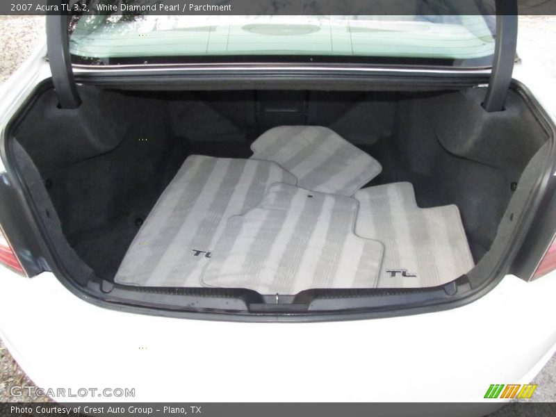 White Diamond Pearl / Parchment 2007 Acura TL 3.2
