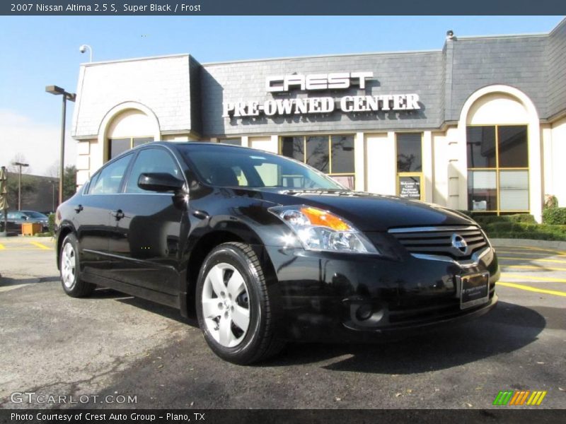 Super Black / Frost 2007 Nissan Altima 2.5 S