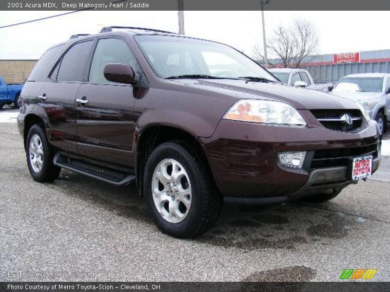 Deep Mahogany Pearl / Saddle 2001 Acura MDX