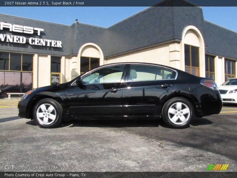 Super Black / Frost 2007 Nissan Altima 2.5 S