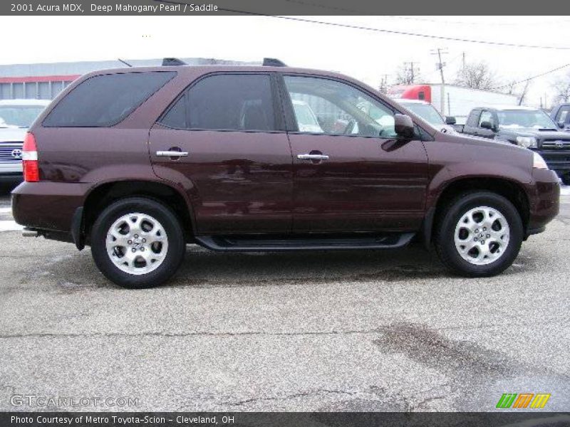 Deep Mahogany Pearl / Saddle 2001 Acura MDX