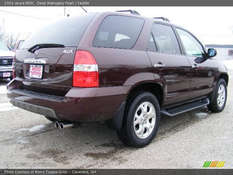Deep Mahogany Pearl / Saddle 2001 Acura MDX