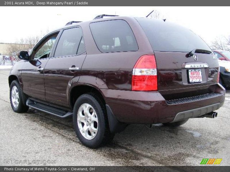 Deep Mahogany Pearl / Saddle 2001 Acura MDX