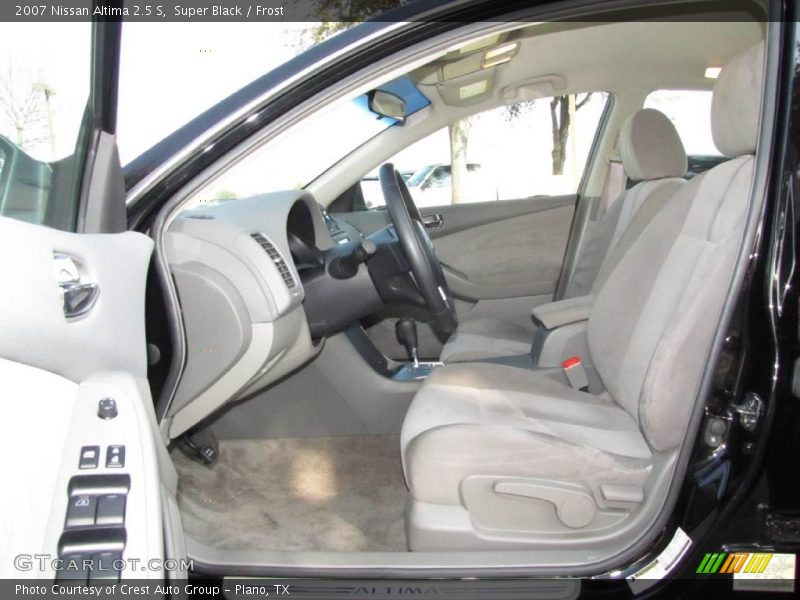 Super Black / Frost 2007 Nissan Altima 2.5 S
