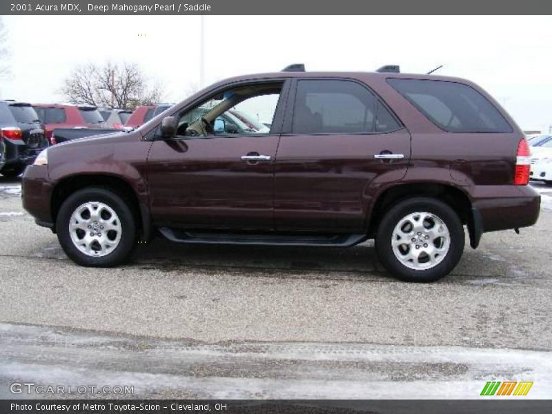 Deep Mahogany Pearl / Saddle 2001 Acura MDX