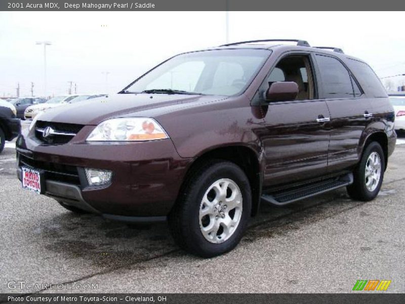 Deep Mahogany Pearl / Saddle 2001 Acura MDX