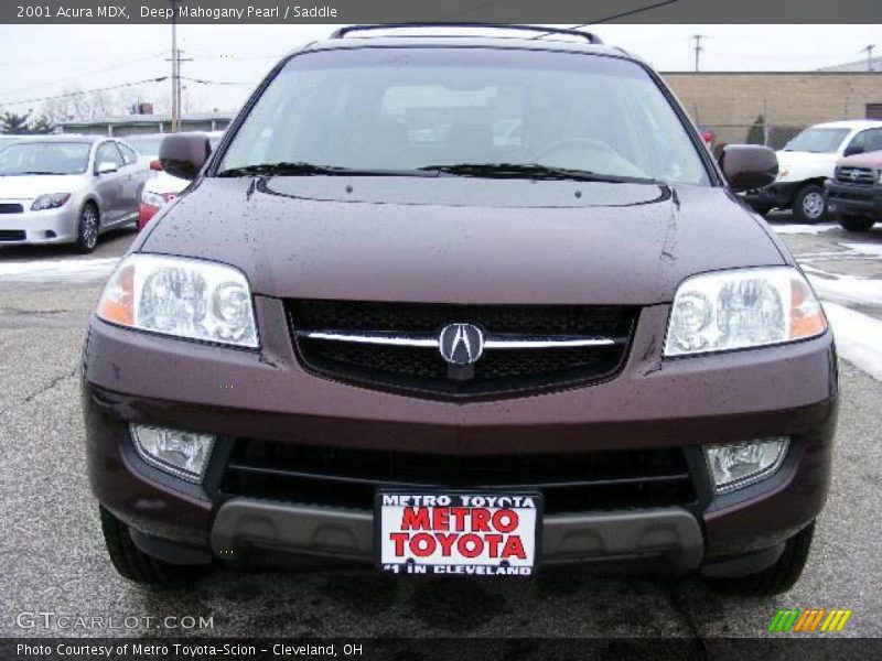 Deep Mahogany Pearl / Saddle 2001 Acura MDX