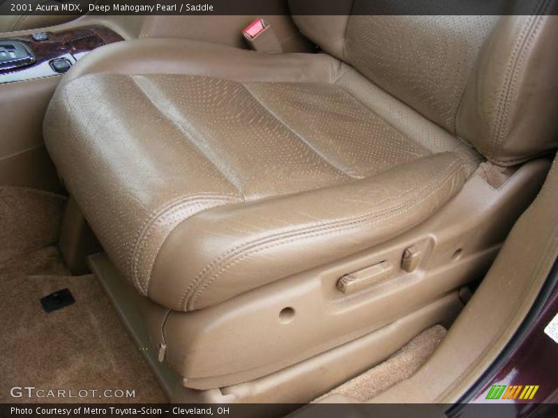 Deep Mahogany Pearl / Saddle 2001 Acura MDX