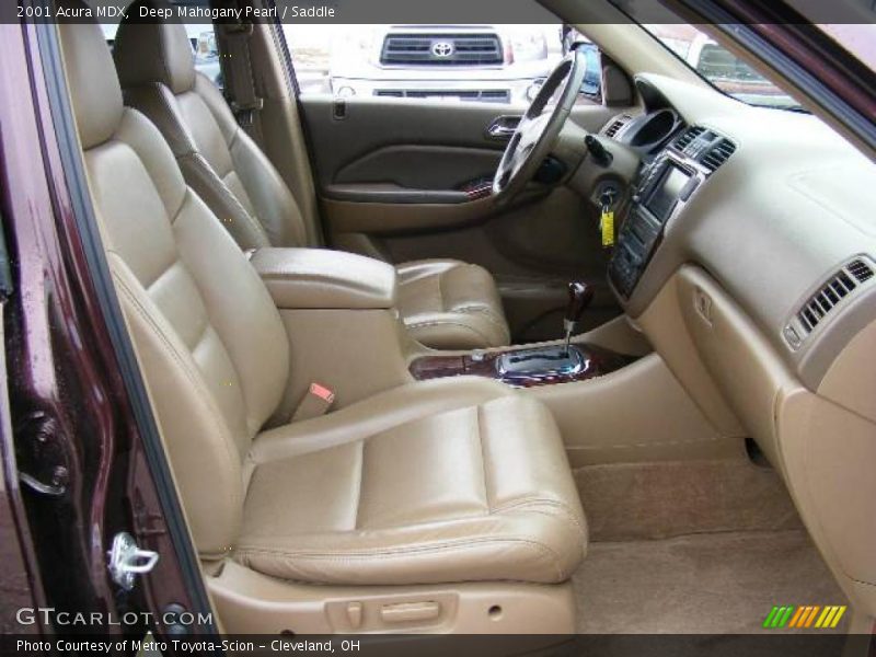 Deep Mahogany Pearl / Saddle 2001 Acura MDX