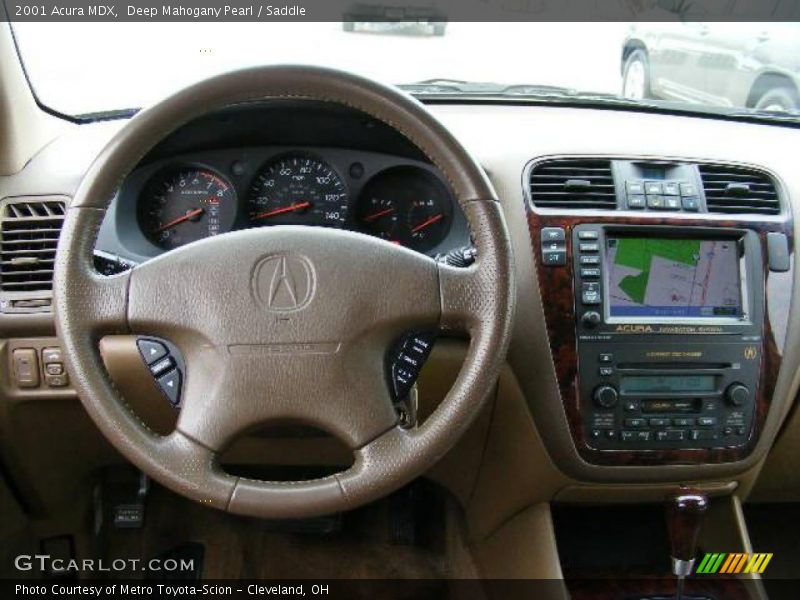 Deep Mahogany Pearl / Saddle 2001 Acura MDX